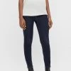MAMALICIOUS MLMORENA SLIM ZIP JEANS A. - Jeans Skinny - Dark Blue Denim