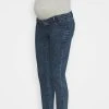 MAMALICIOUS MLVENTURA CROPPED SLIM - Jean Slim - Blue Denim