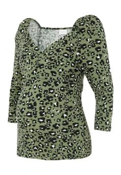 MAMALICIOUS 2-IN-1 MLDEMI - T-shirt à Manches Longues - Oil Green