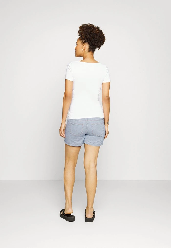 MAMALICIOUS MLMALTA SLIM - Short - Snow White – Image 3