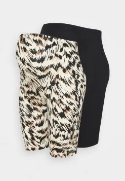 MAMALICIOUS MLGINGER BIKER SHORTS MIX 2 PACK - Short - Black