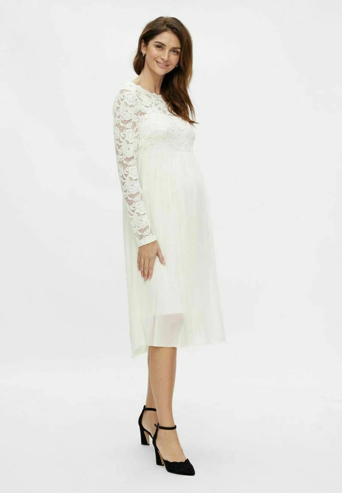 MAMALICIOUS MLMIVANA - Robe De Soirée - Snow White – Image 3