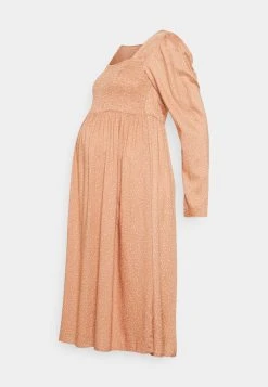 MAMALICIOUS MLVIOLA DRESS - Robe De Jour - Mocha Mousse