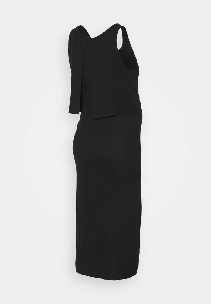 MAMALICIOUS NURSING DRESS - Robe Longue - Black – Image 2