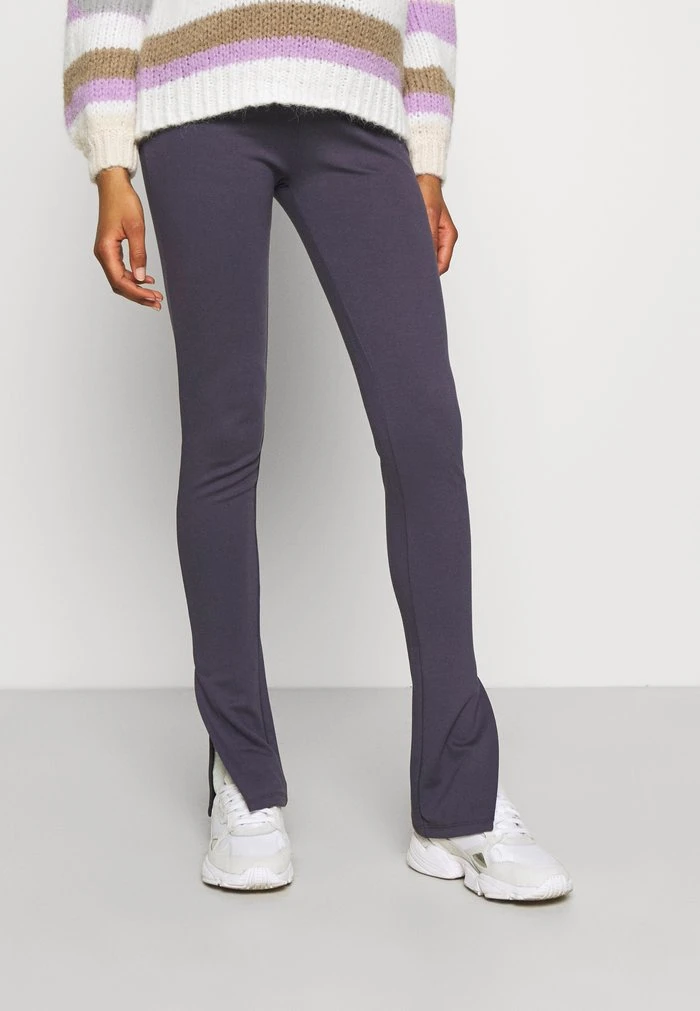 MAMALICIOUS MLELAINE SLIT - Legging - Graystone