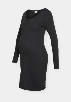 MAMALICIOUS MLNILA LIA DRESS - Robe En Jersey - Black