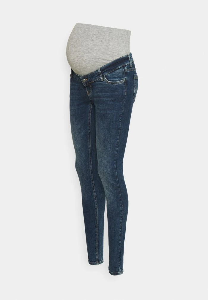 MAMALICIOUS MLVERMONT - Jean Slim - Medium Blue Denim