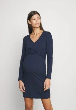 MAMALICIOUS MLMACY JUNE DRESS - Robe En Jersey - Navy Blazer
