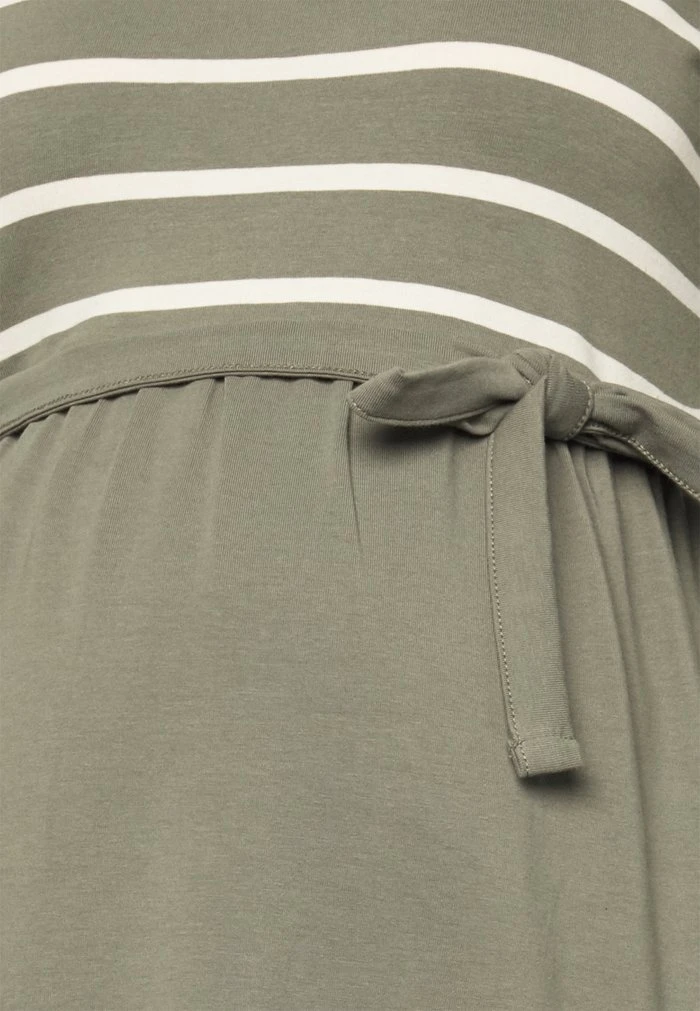 MAMALICIOUS MADELLEINE DRESS - Robe En Jersey - Dusty Olive – Image 3