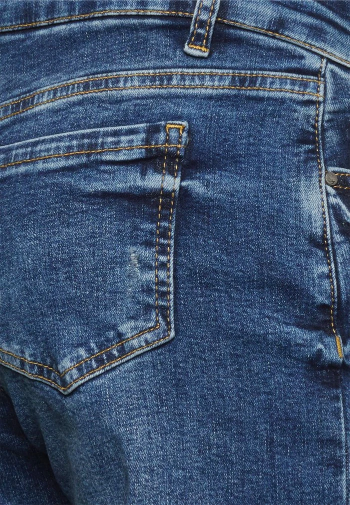 MAMALICIOUS MLMILANO WIDE CROPPED - Jean Boyfriend - Medium Blue – Image 3