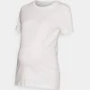 MAMALICIOUS MLLILJA - T-shirt Basique - Optical Snow