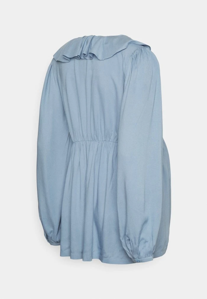 MAMALICIOUS MLMERCY FRILL - Blouse - Faded Denim – Image 2