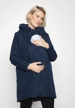 MAMALICIOUS MLTIKKA PADDED JACKET - Veste D'hiver - Navy Blazer