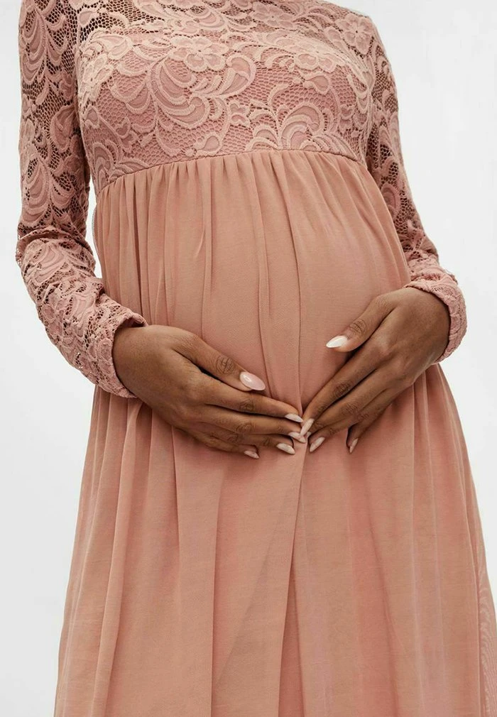 MAMALICIOUS MLMIVANA - Robe De Soirée - Ash Rose – Image 4