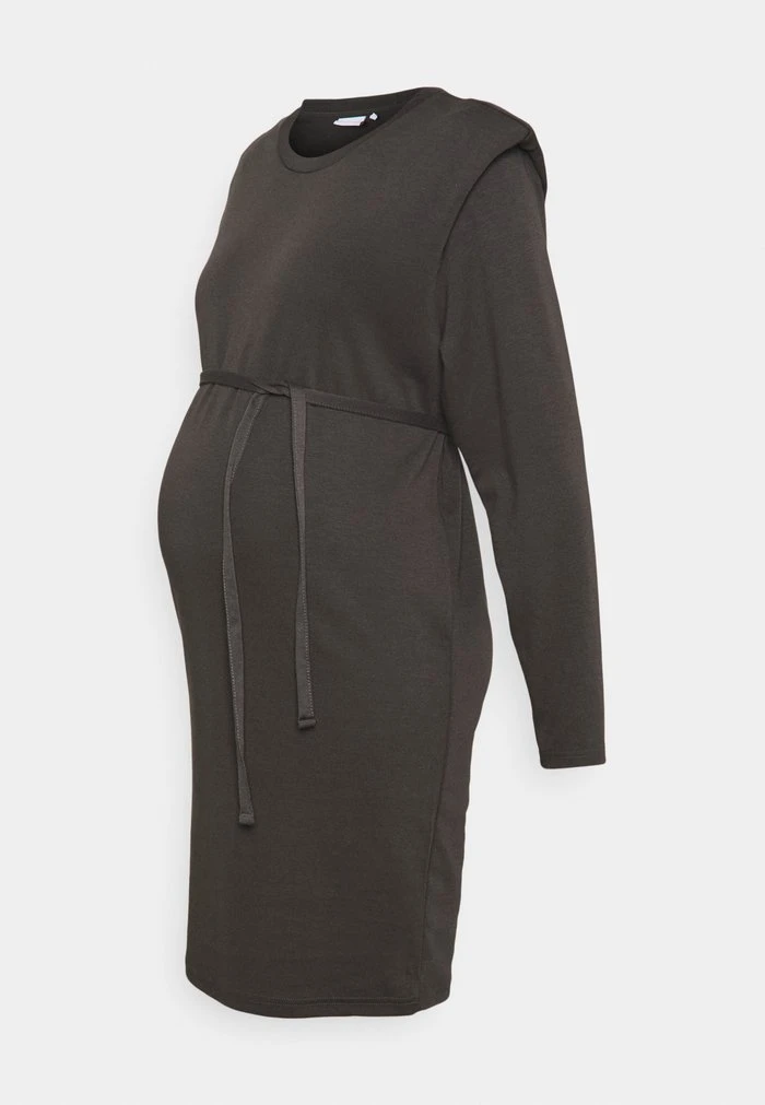 MAMALICIOUS MLBELLANI DRESS - Robe En Jersey - Beluga – Image 4