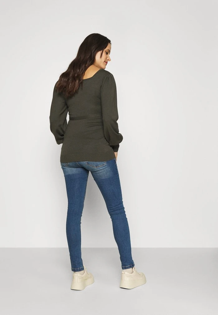 MAMALICIOUS MLYORK - Jeans Skinny - Dark Blue Denim – Image 3