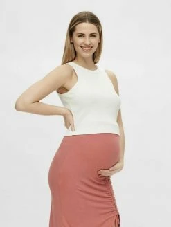 MAMALICIOUS Débardeur - Bright White