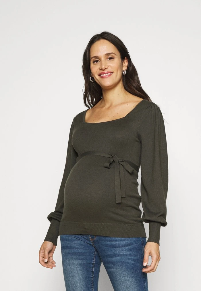 MAMALICIOUS MLPAULINA - Pullover - Beluga – Image 4