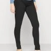 MAMALICIOUS MLLOLA - Jeans Skinny - Black Denim