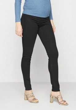 MAMALICIOUS MLLOLA - Jeans Skinny - Black Denim