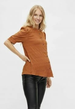 MAMALICIOUS STILLOBERTEIL MLCLAIR - Blouse - Bombay Brown