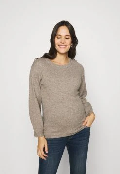 MAMALICIOUS Pullover - Silver Mink Melange
