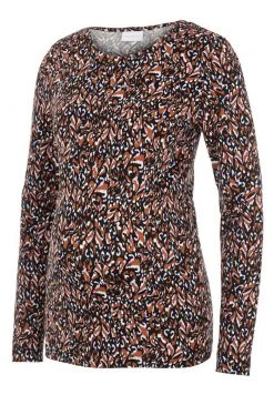 MAMALICIOUS T-shirt à Manches Longues - Black