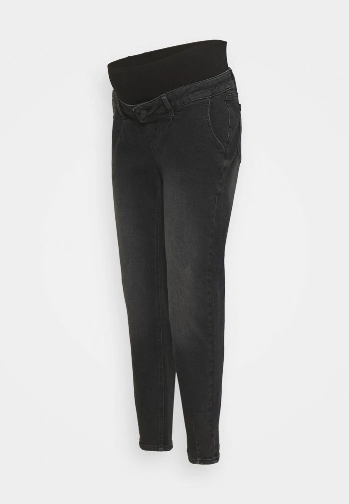 MAMALICIOUS MLHOUSTON SLOUCHY - Jean Boyfriend - Black Denim
