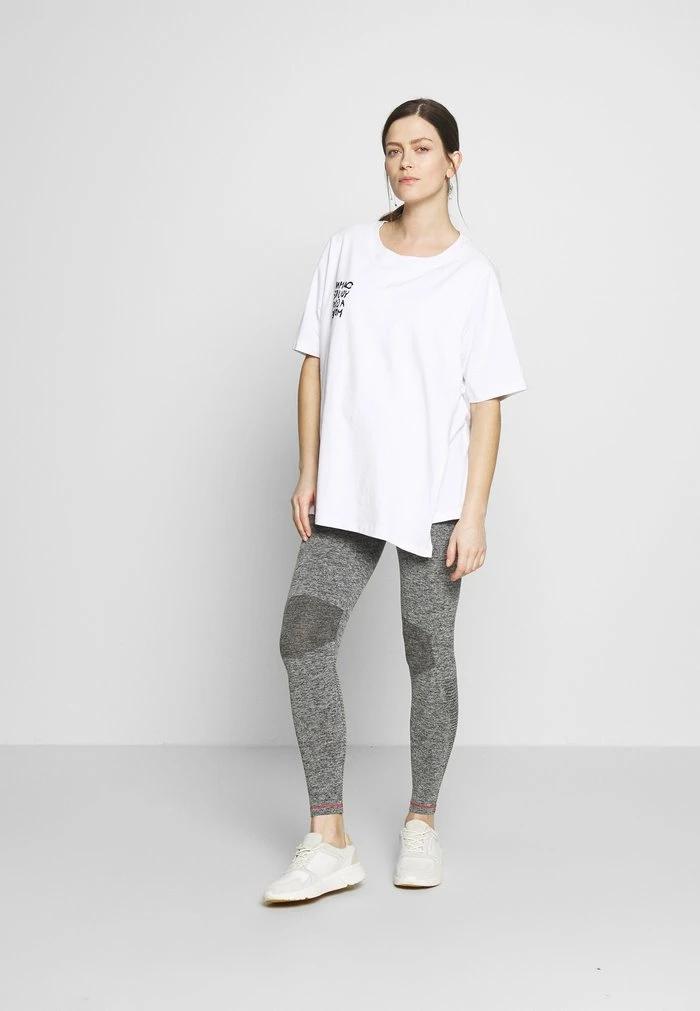 MAMALICIOUS ACTIVE TIGHTS - Legging - Medium Grey Melange – Image 2