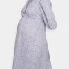 MAMALICIOUS GINGER DRESS - Robe De Jour - Whitecap Gray