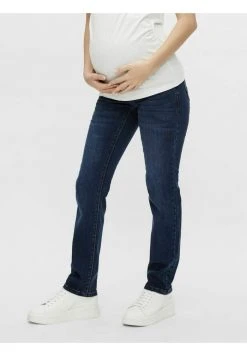 MAMALICIOUS Jean Droit - Medium Blue Denim