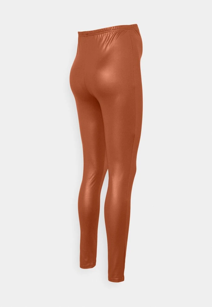 MAMALICIOUS MLNEWTESSA - Legging - Copper Brown – Image 2
