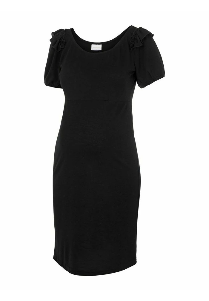 MAMALICIOUS MLFILINE - Robe En Jersey - Black – Image 6
