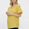 MAMALICIOUS MLSUNVA - Blouse - Yolk Yellow