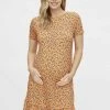 MAMALICIOUS MLAYA - Robe En Jersey - Yolk Yellow