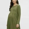 MAMALICIOUS MLCAILA - Robe En Jersey - Winter Moss