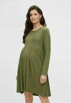 MAMALICIOUS MLCAILA - Robe En Jersey - Winter Moss