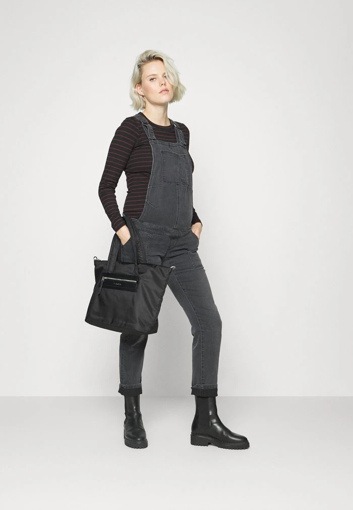 MAMALICIOUS MLFIA - Salopette - Medium Grey Denim – Image 2