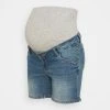 MAMALICIOUS MLFONTANA - Short En Jean - Light Blue Denim