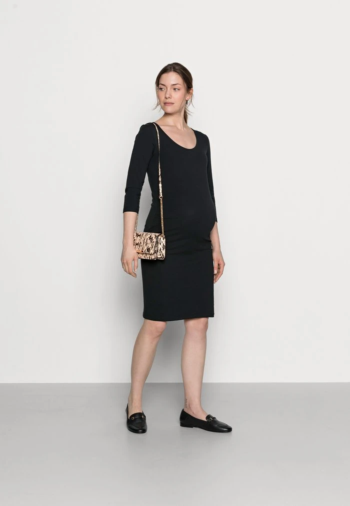 MAMALICIOUS MLLEA DRESS - Robe En Jersey - Black – Image 2