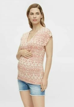 MAMALICIOUS MLKIANA - T-shirt Imprimé - Desert Sand