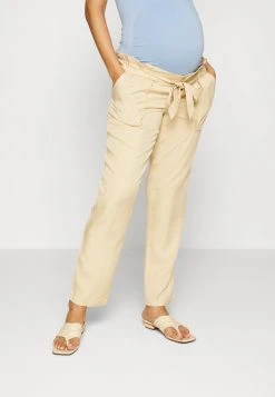 MAMALICIOUS MLNEWBETHUNE PANT - Pantalon Classique - Warm Sand