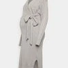 MAMALICIOUS MLMIA TESS DRESS - Robe En Jersey - Cool Grey
