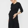 MAMALICIOUS Robe En Jersey - Black