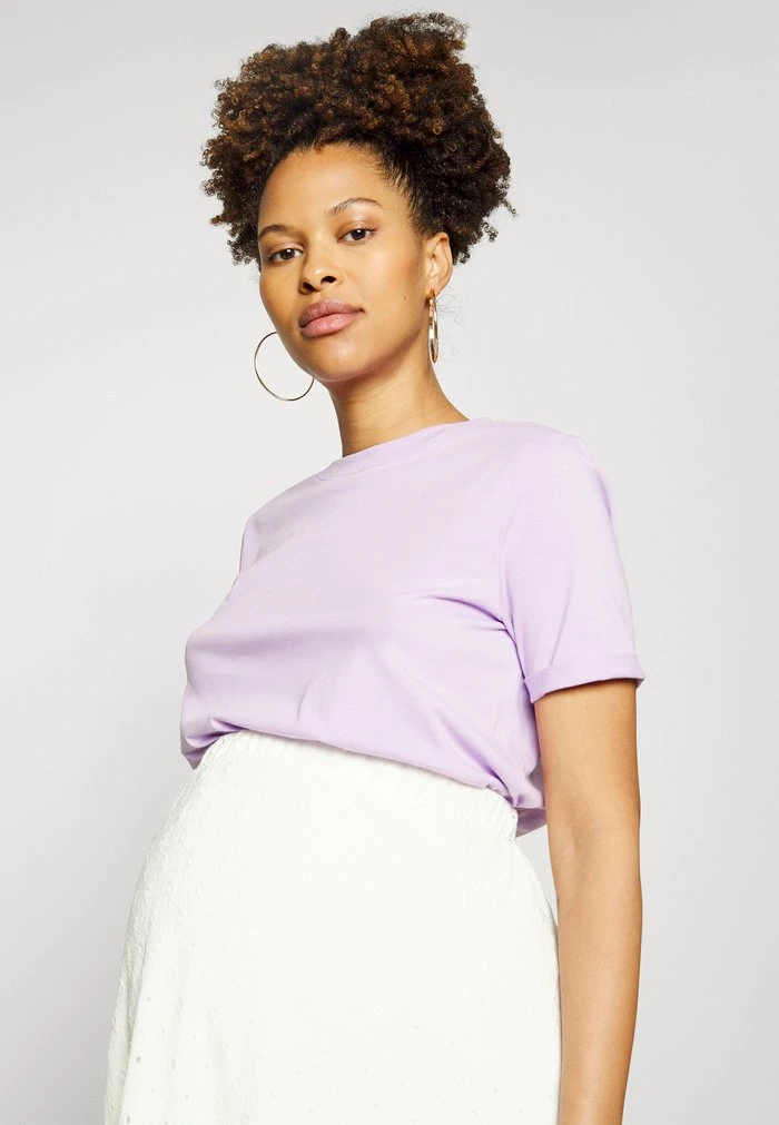 MAMALICIOUS MLBENEDICTE SKIRT - Jupe Trapèze - Snow White – Image 4