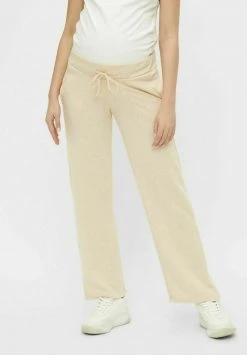 MAMALICIOUS Pantalon De Survêtement - Almond Oil