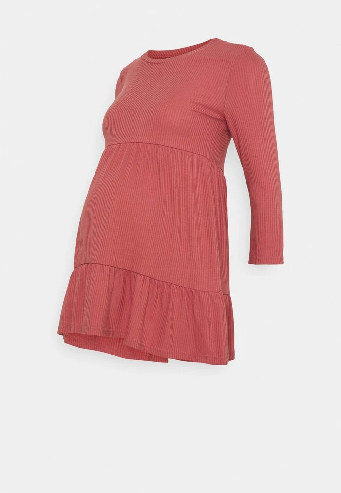 MAMALICIOUS NURSING DRESS - Robe Pull - Dusty Cedar – Image 5