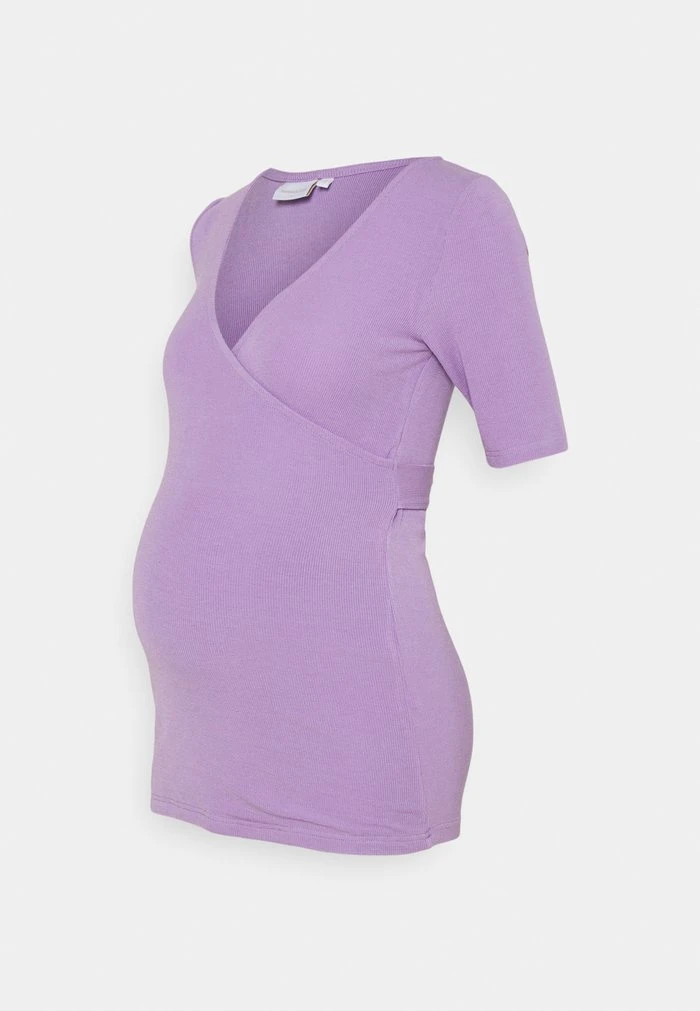 MAMALICIOUS MLKOLETTE TESS - T-shirt Imprimé - Viola