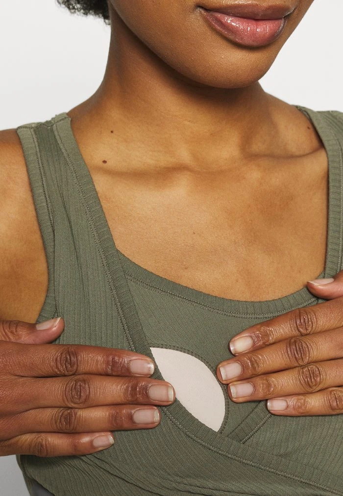 MAMALICIOUS ACTIVEWEAR MLLUV SEAMLESS ACTIVE NURSING BRA - Débardeur - Dusty Olive – Image 4