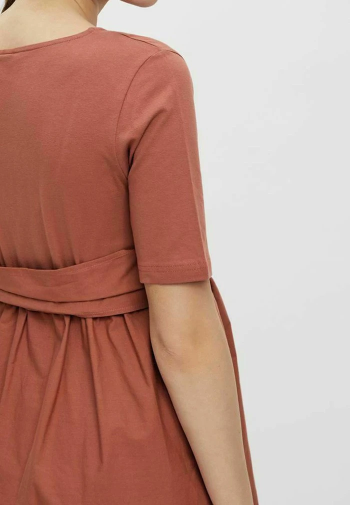 MAMALICIOUS Robe De Jour - Copper Brown – Image 5
